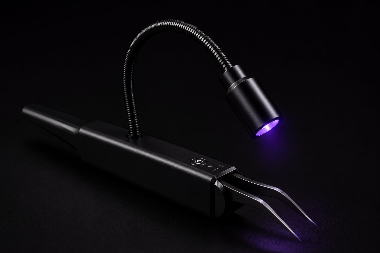 LED Lumi Lash — Pinça Profissional com LED Integrado